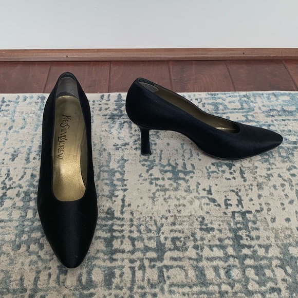 Saint Laurent black Satan Pumps - Picture 3 of 6